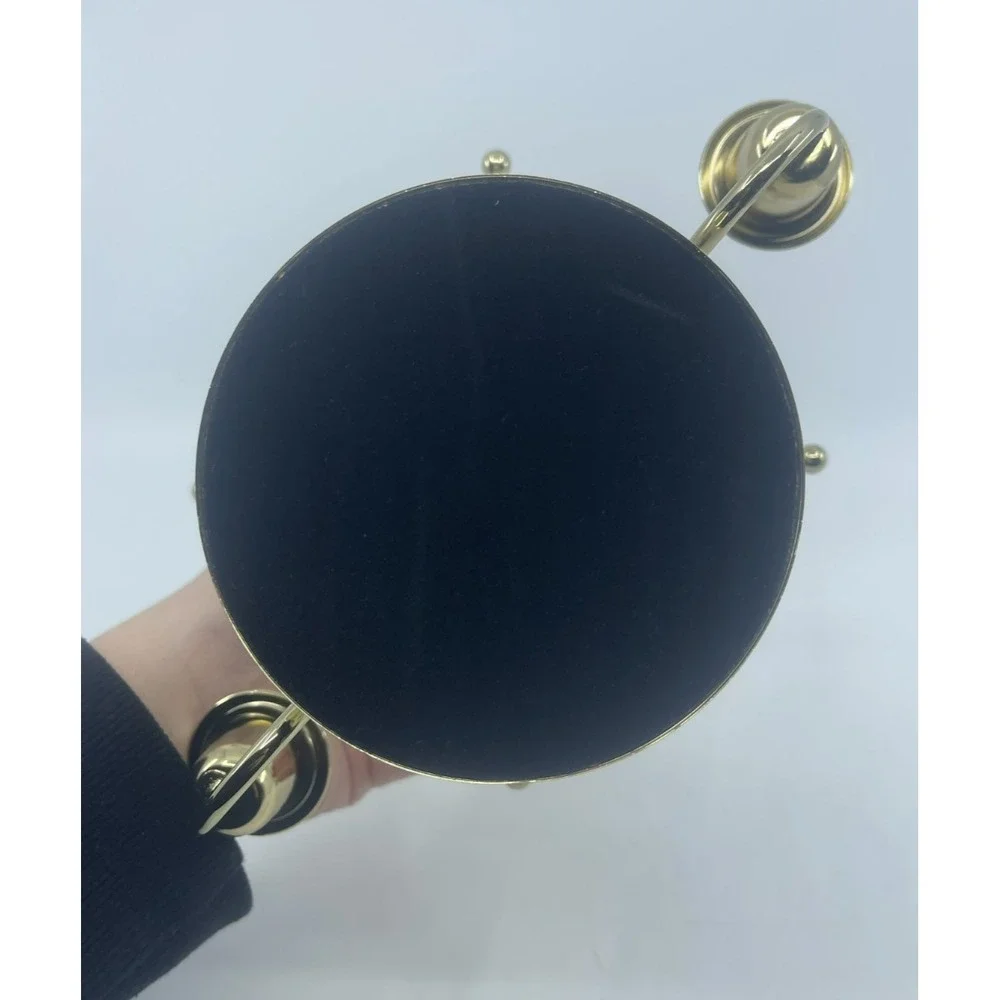 Christmas Tree‎ Holiday Candle Holder Brass Vintage 12